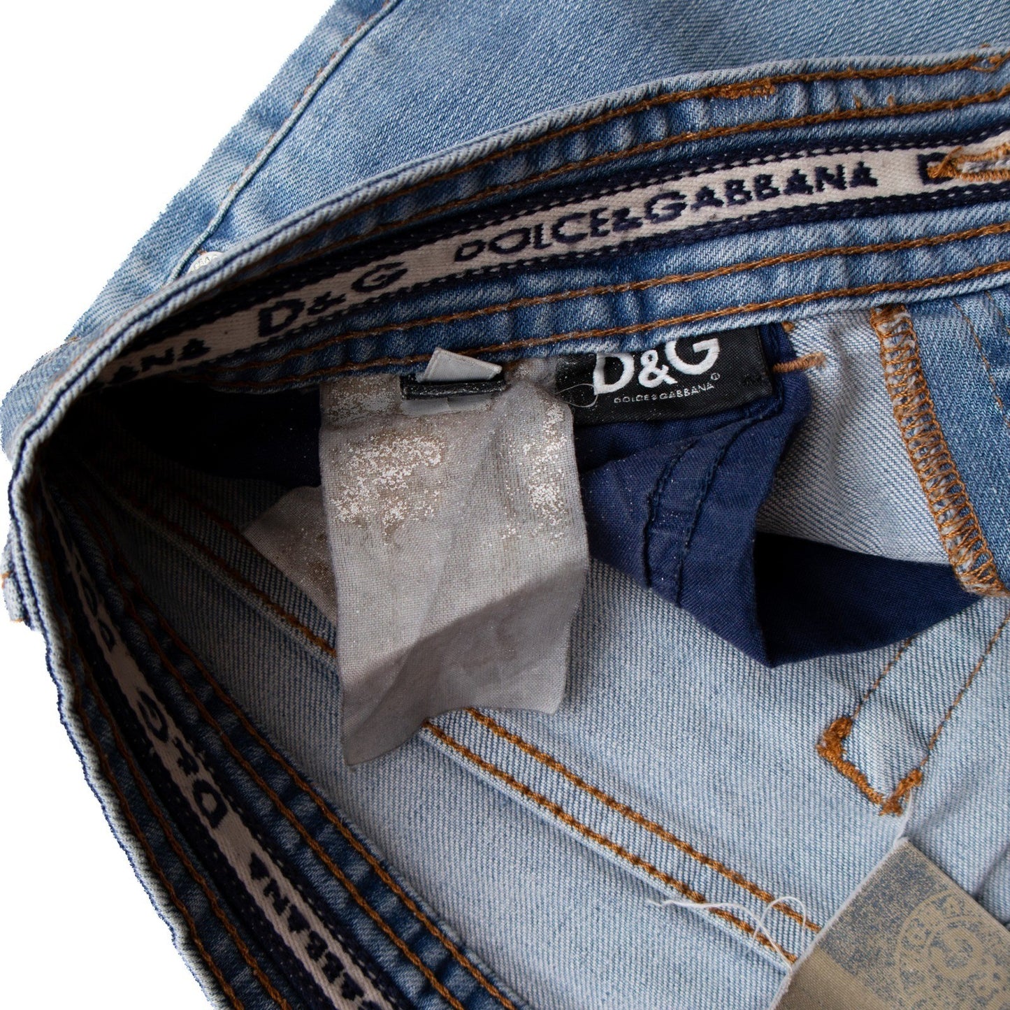 D&G Dolce & Gabbana Women's Light Wash Slim Jeans Size 25 US 0-2