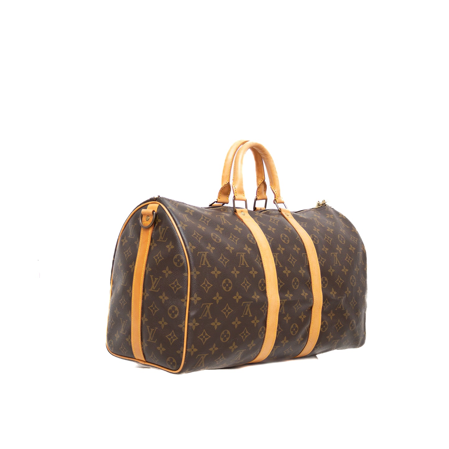 LOUIS VUITTON KEEPALL 45 DUFFLE HANDBAG MONOGRAM