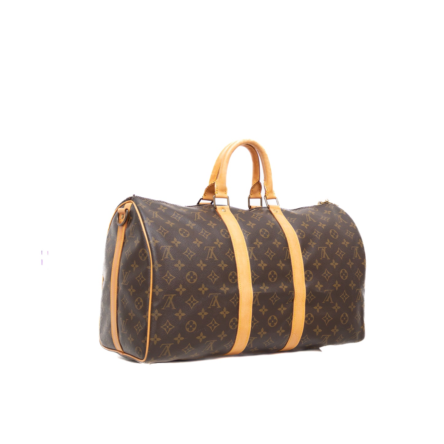 LOUIS VUITTON KEEPALL 45 DUFFLE HANDBAG MONOGRAM