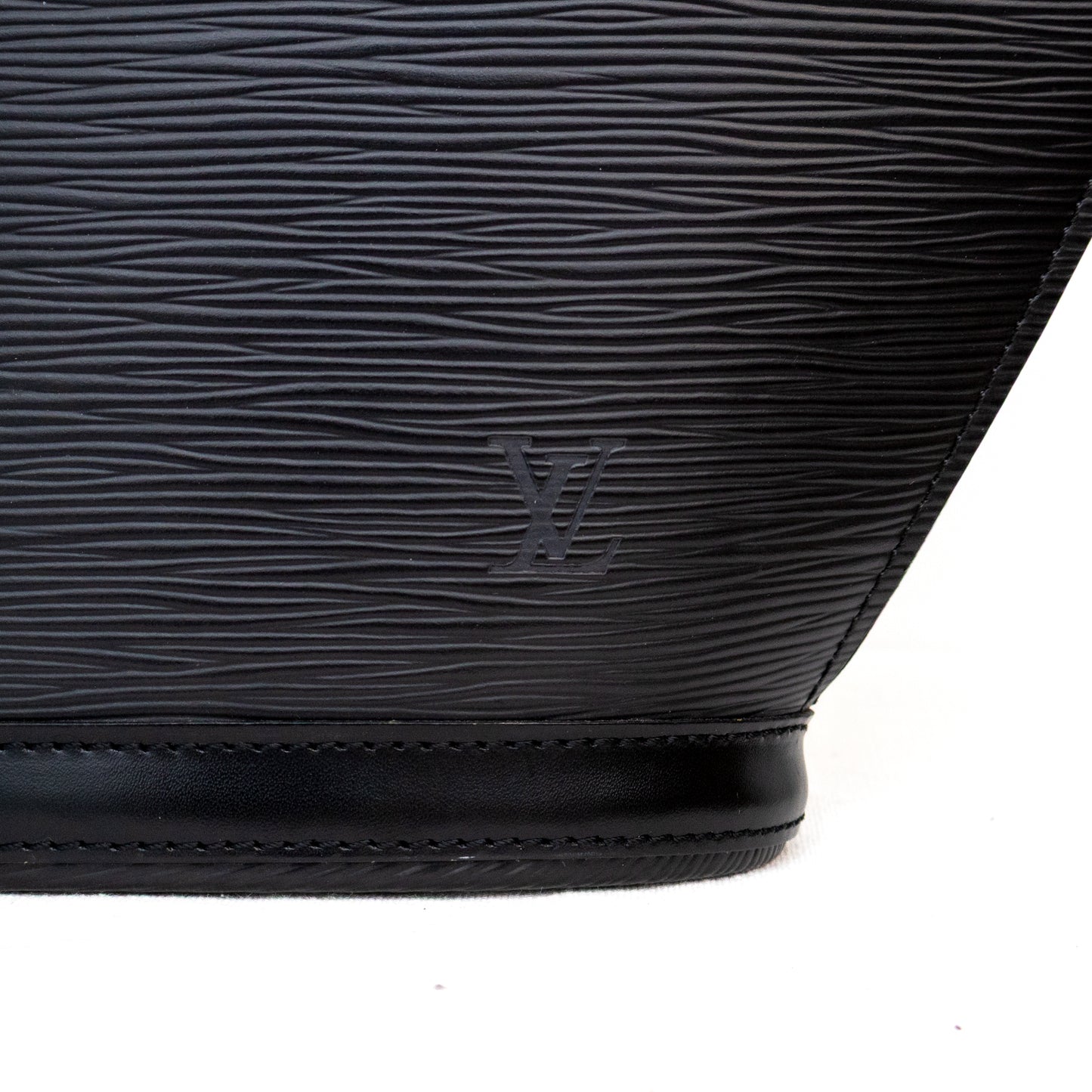 Louis Vuitton Saint Jacques PM Tote Bag – Black Epi Leather – Authentic