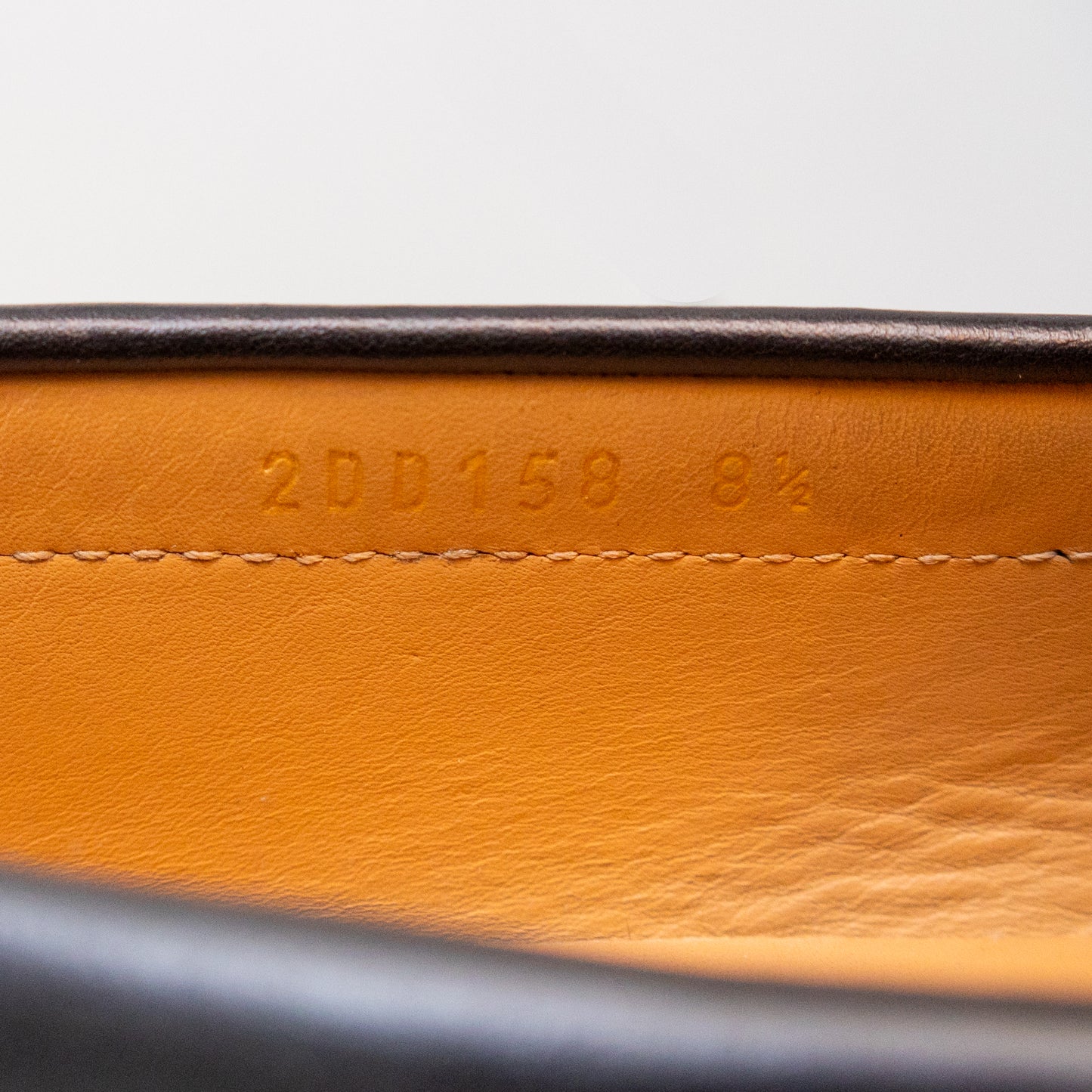 Prada Men’s Black Leather Driving Loafers – Size UK 8.5 / US 9.5