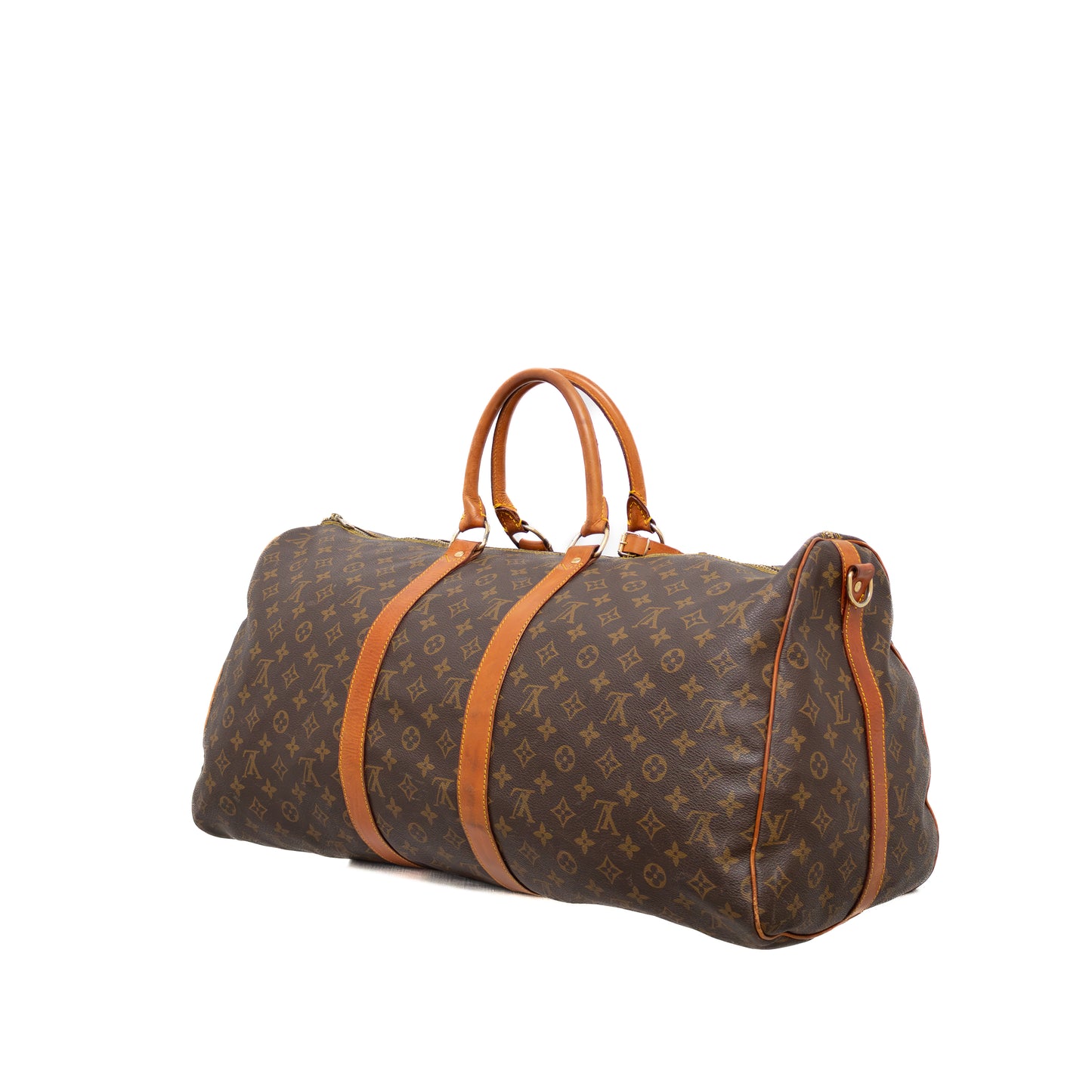 Louis Vuitton Keepall 55 Monogram Canvas Travel Bag