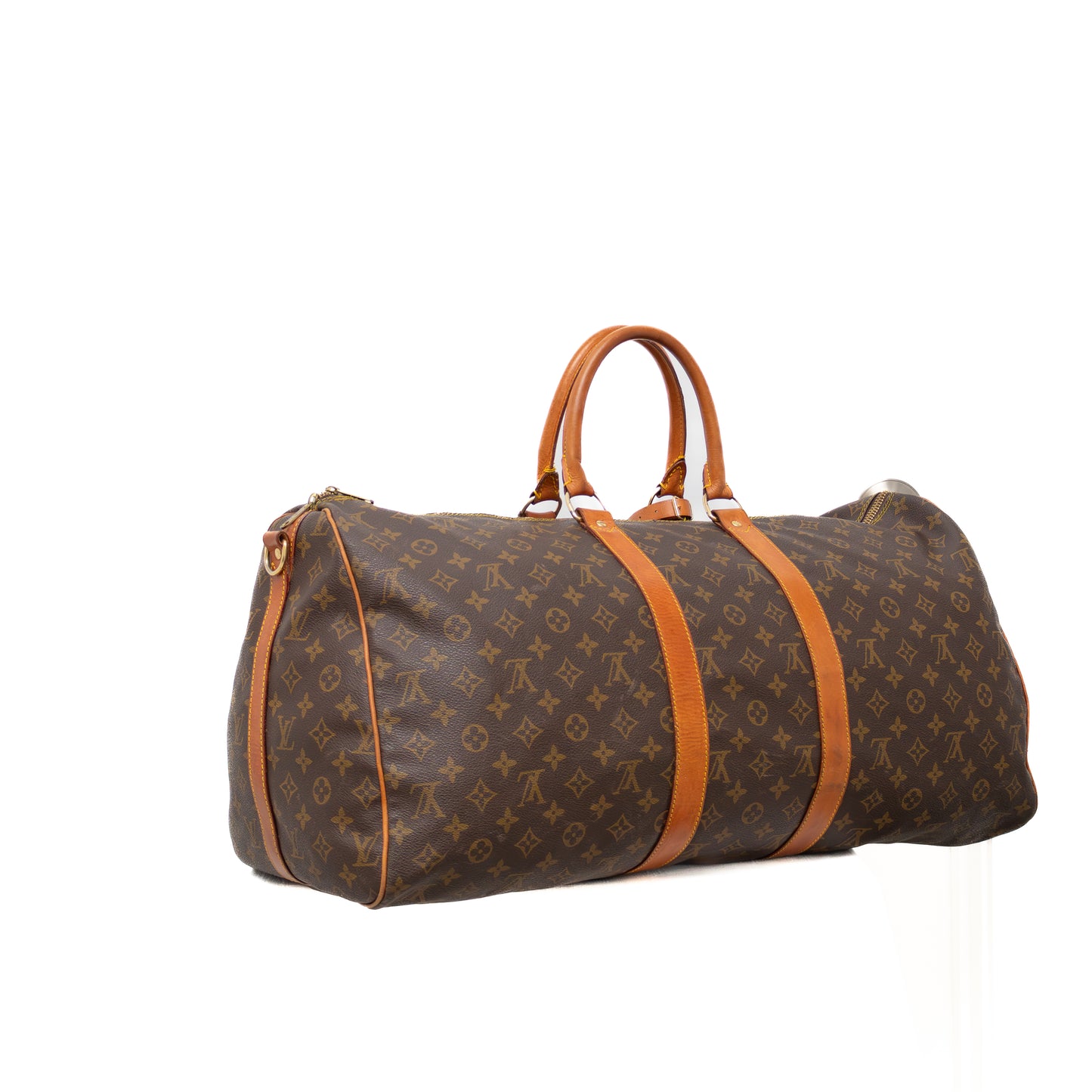 Louis Vuitton Keepall 55 Monogram Canvas Travel Bag