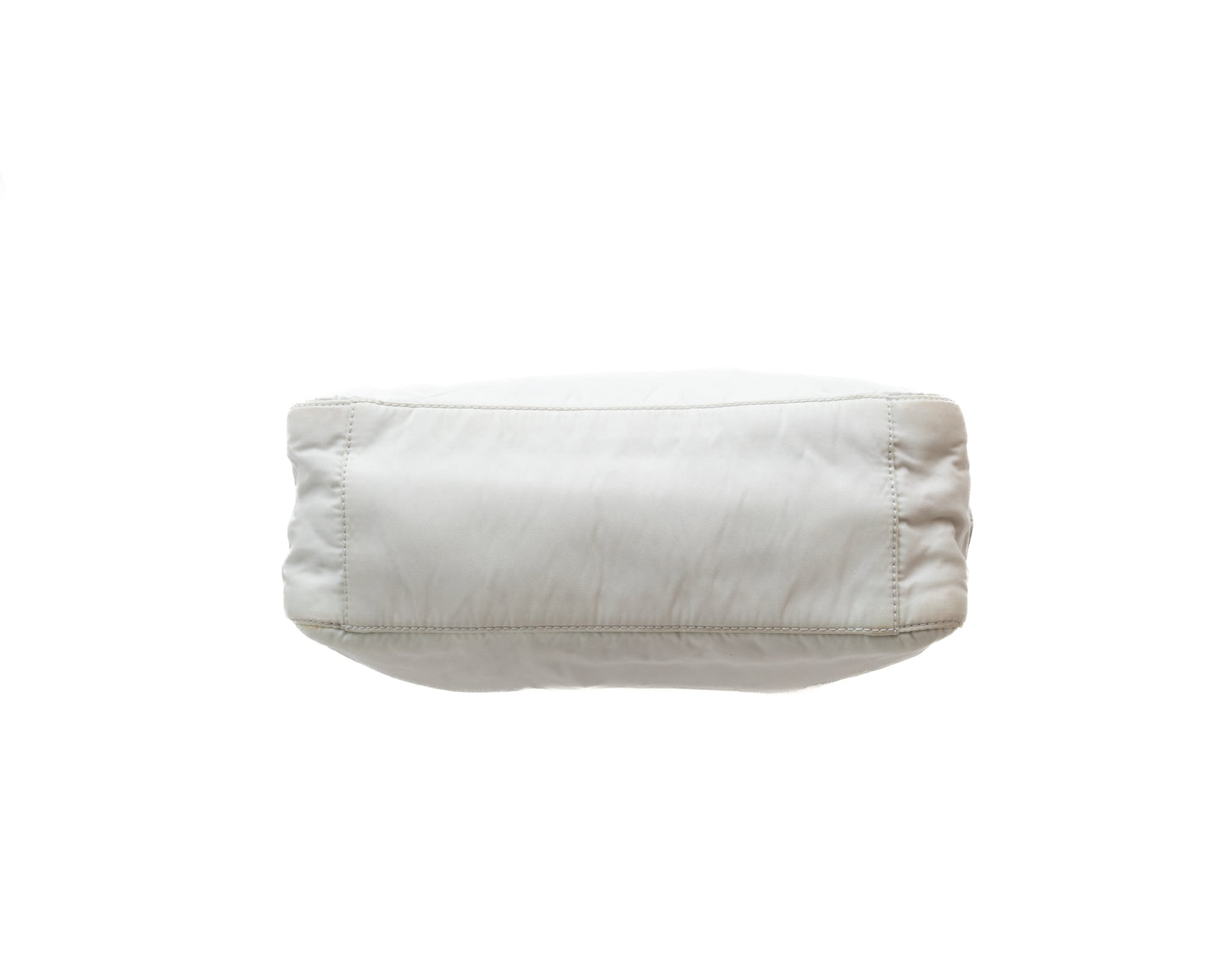 Prada White Nylon Shoulder Tote Bag – Made in Italy