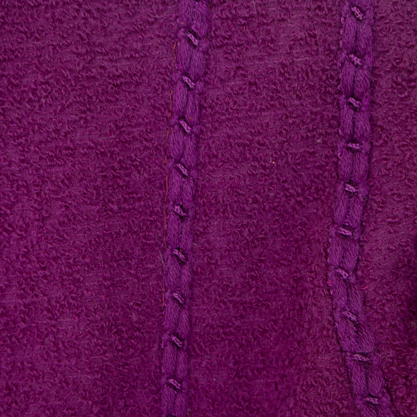 RARE Vintage Chanel Boutique Purple Bouclé Wool Jacket – FW 1993 Collection
