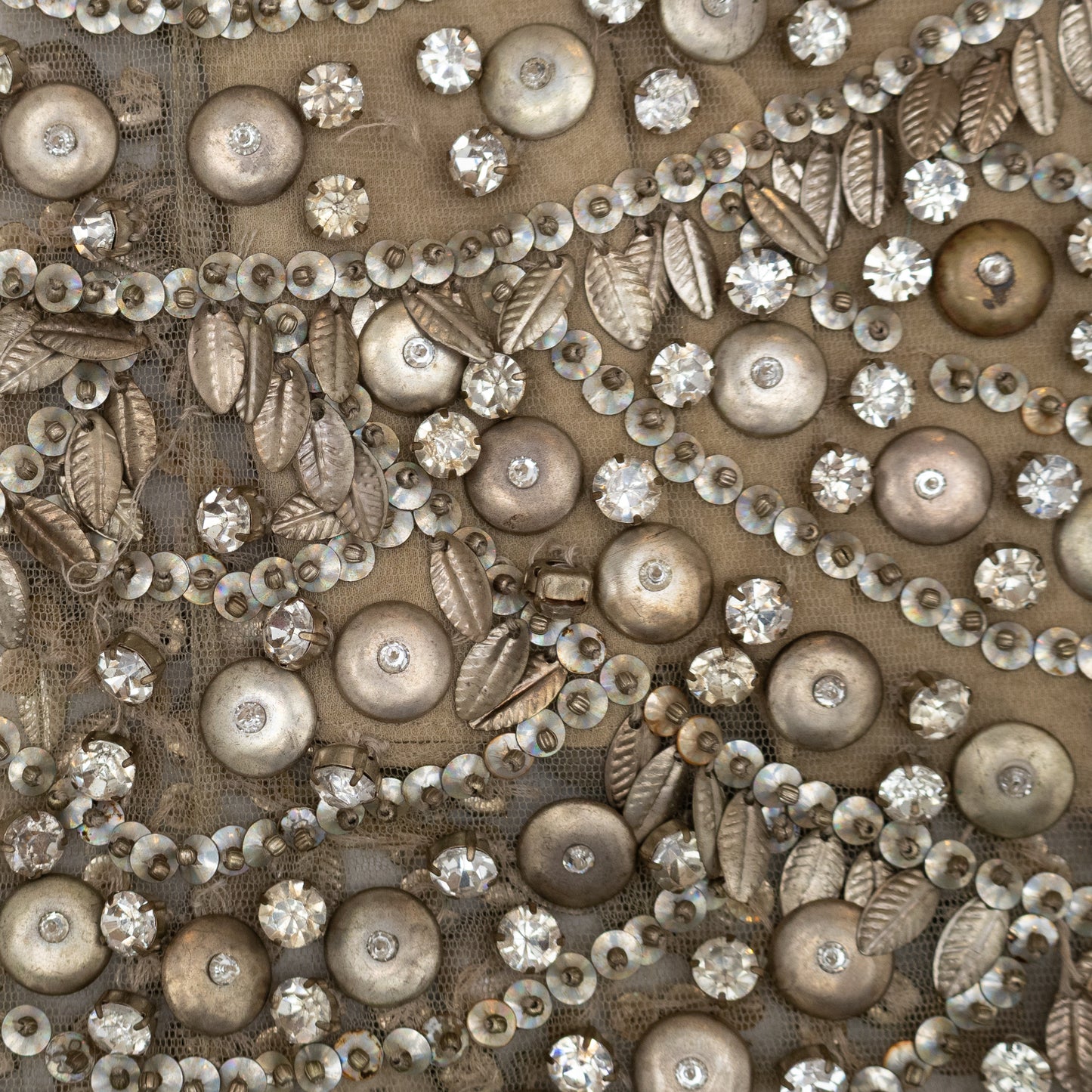 Vintage Naeem Khan Embellished Silk Mini Dress – Size US 8 – Made in USA