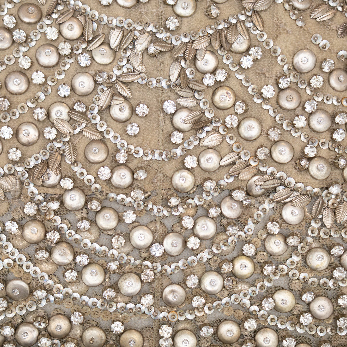 Vintage Naeem Khan Embellished Silk Mini Dress – Size US 8 – Made in USA