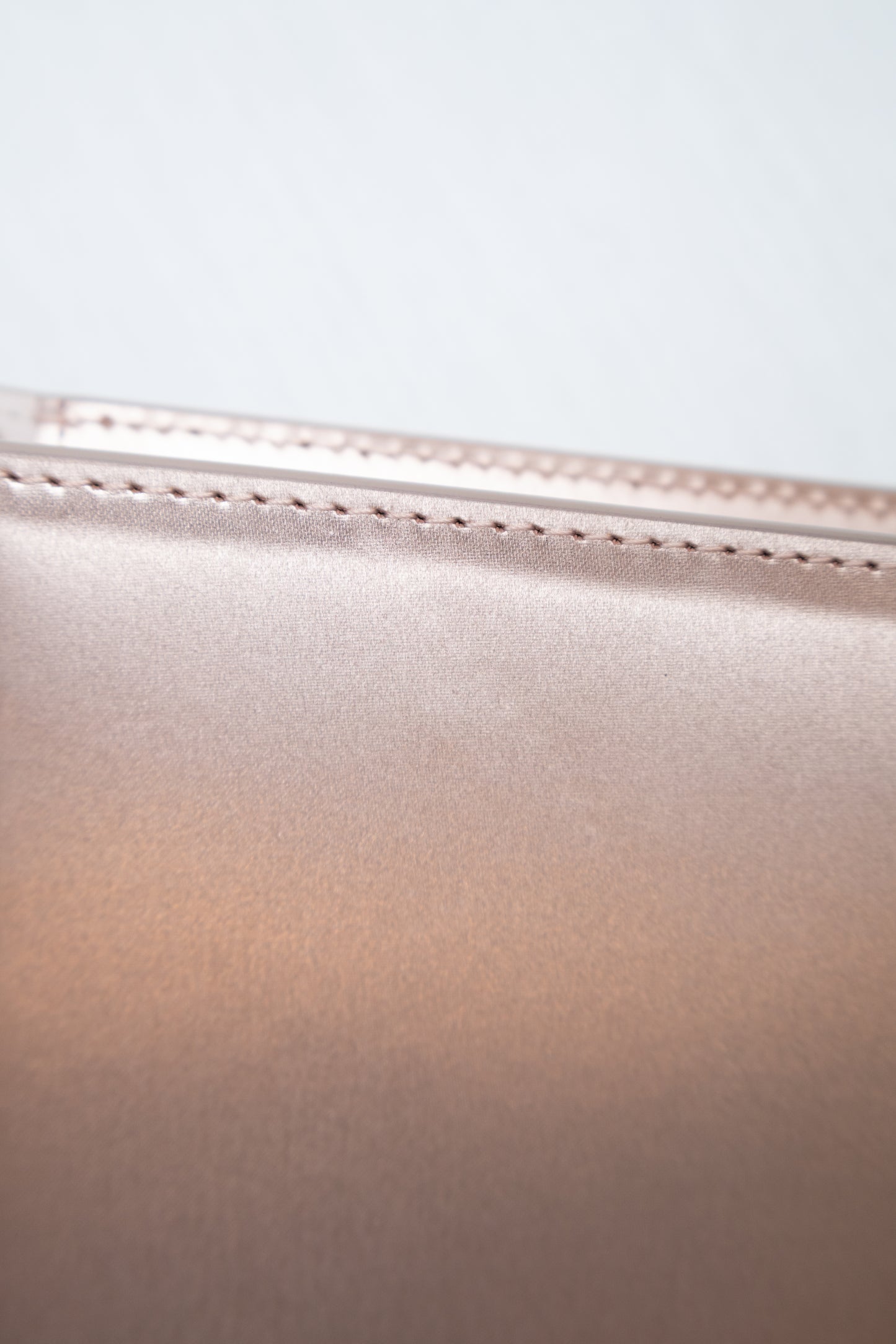 Christian Louboutin Loubiclutch Rose Gold Satin Envelope Bag