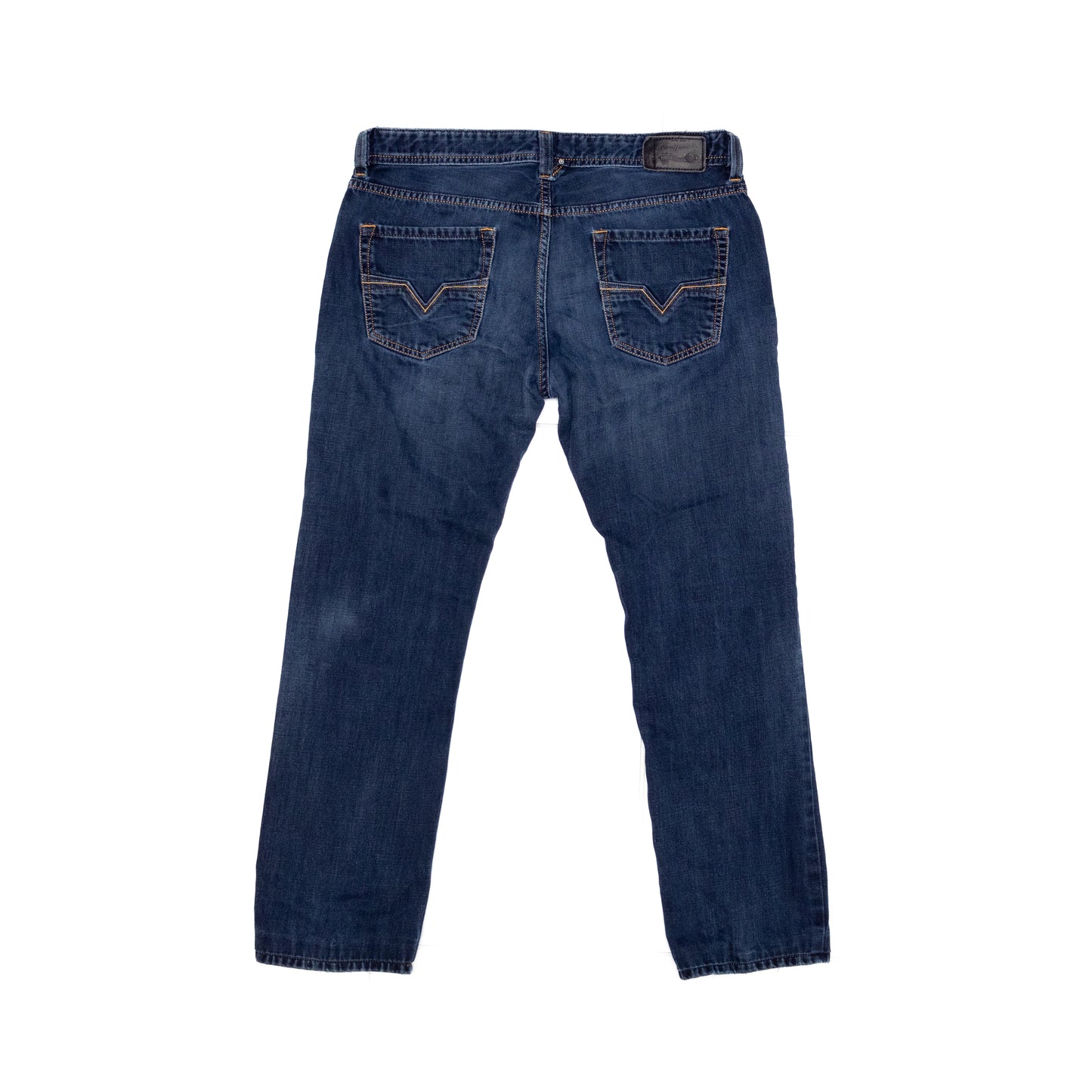 Diesel Larkee Men's Jeans Size 33 – Regular Straight Fit – Dark Blue