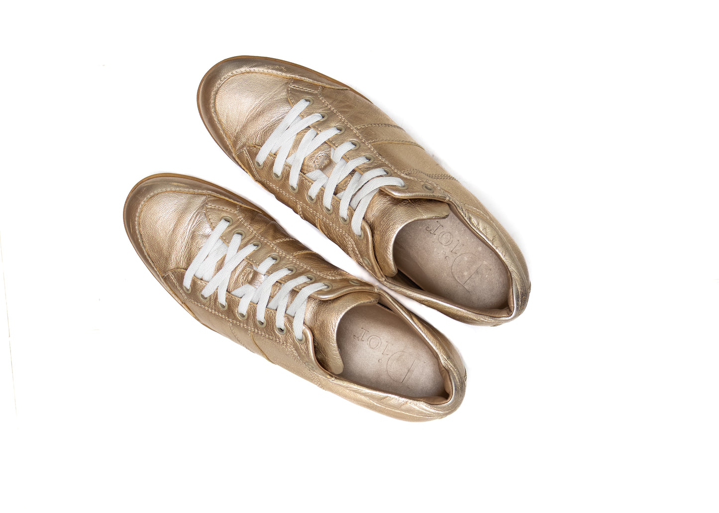 RARE VTG Dior B16 by Hedi Slimane collector Gold Sneaker Size US 19