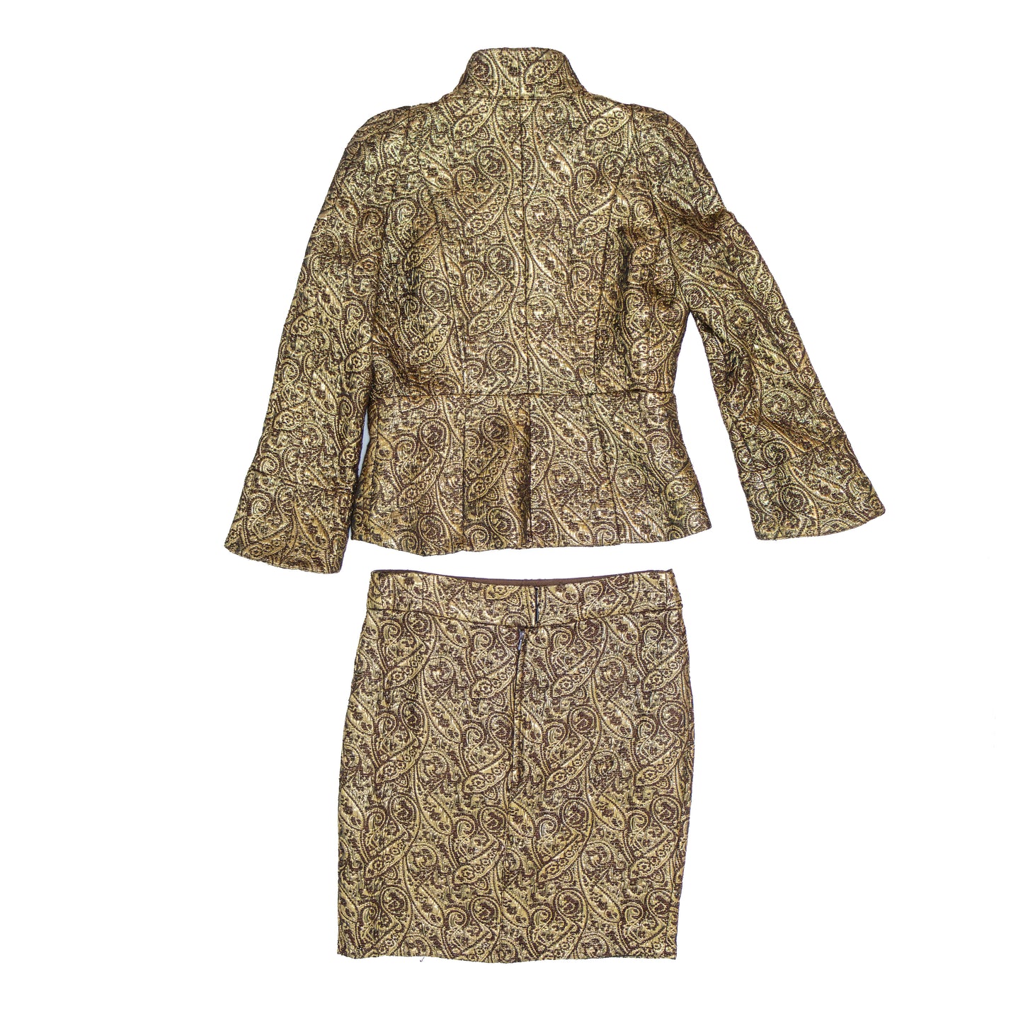 Vintage Thierry Mugler 1980s Brocade Skirt Suit – FR 38 / US 6