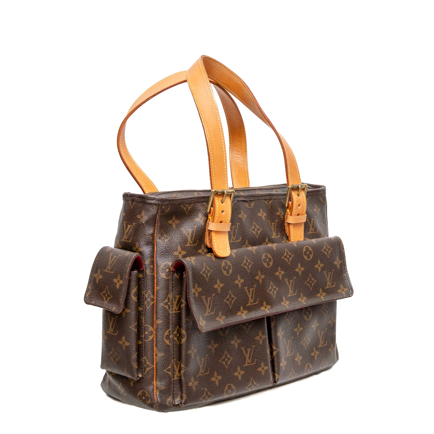 Louis Vuitton LV Hand Bag Multipli Cite Brown Monogram