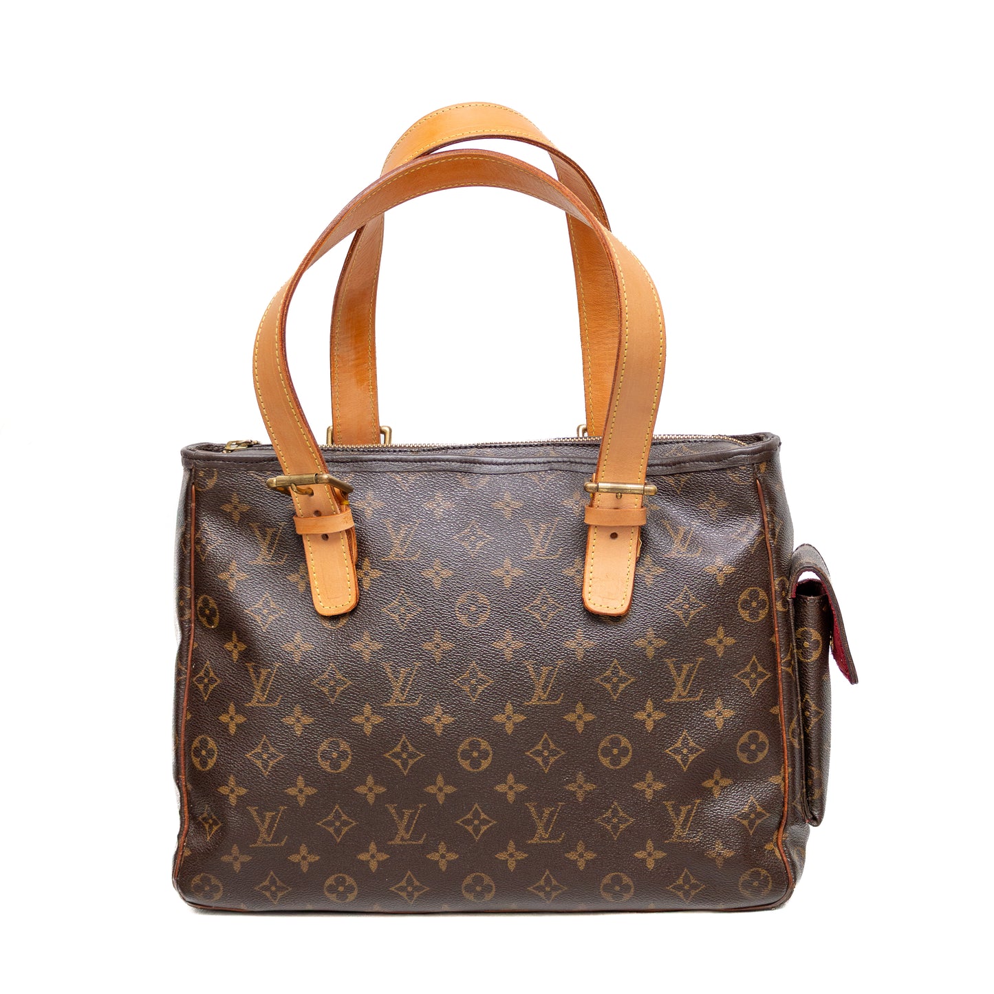 Louis Vuitton LV Hand Bag Multipli Cite Brown Monogram