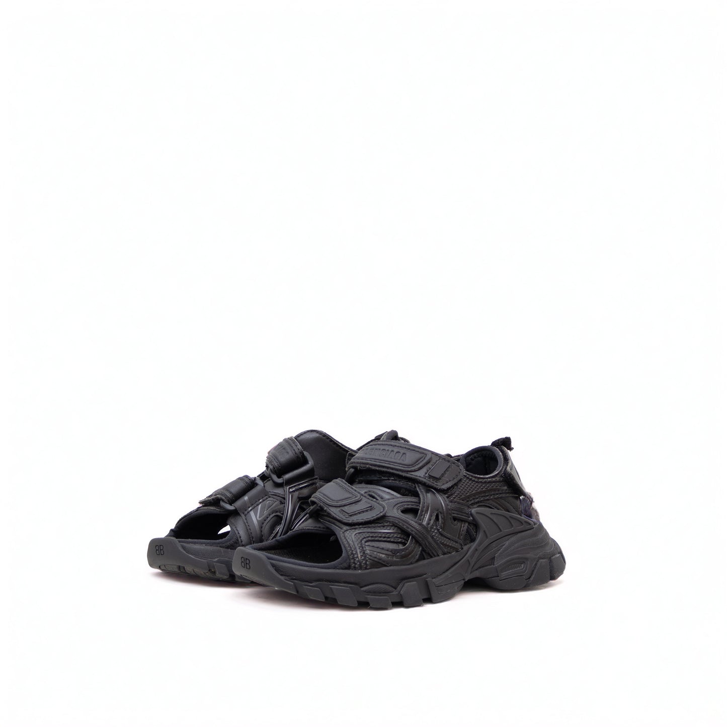 Balenciaga Track Sandals for Kids – Black – Size EU 30 / US 12.5 / UK 11.5