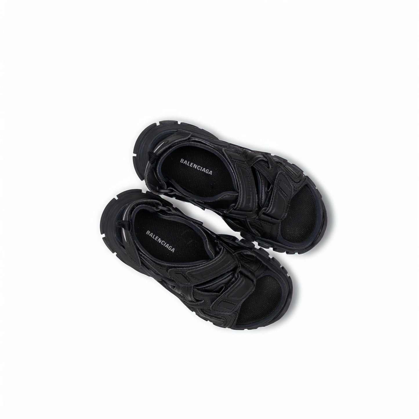 Balenciaga Track Sandals for Kids – Black – Size EU 30 / US 12.5 / UK 11.5