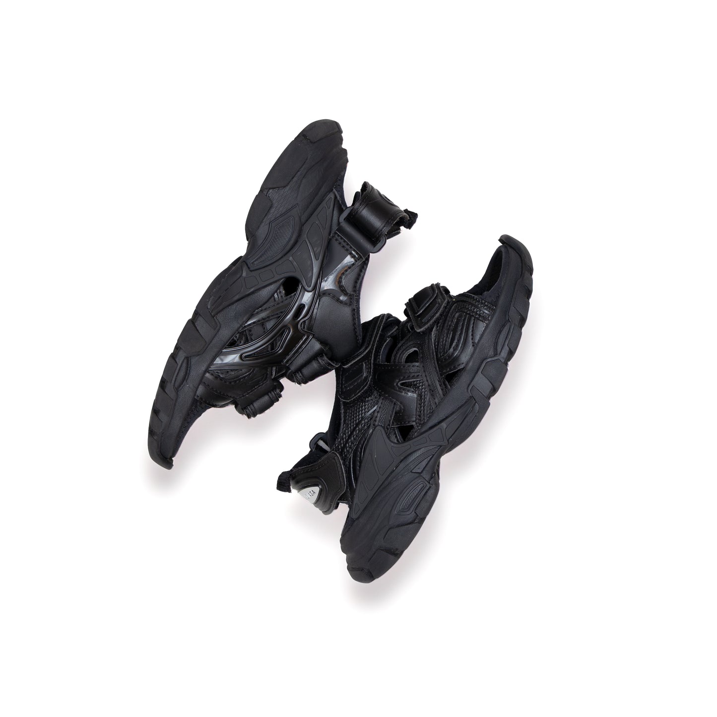 Balenciaga Track Sandals for Kids – Black – Size EU 30 / US 12.5 / UK 11.5