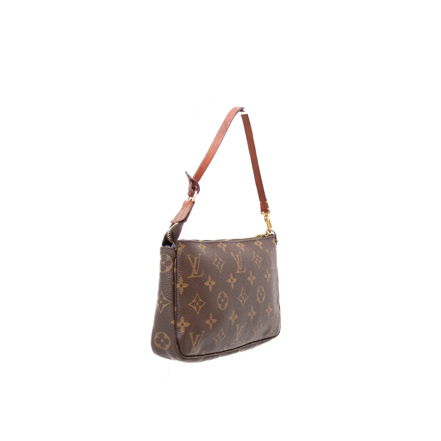 Authentic Louis Vuitton Monogram Pochette Shoulder Bag – SD0095 – Made in USA