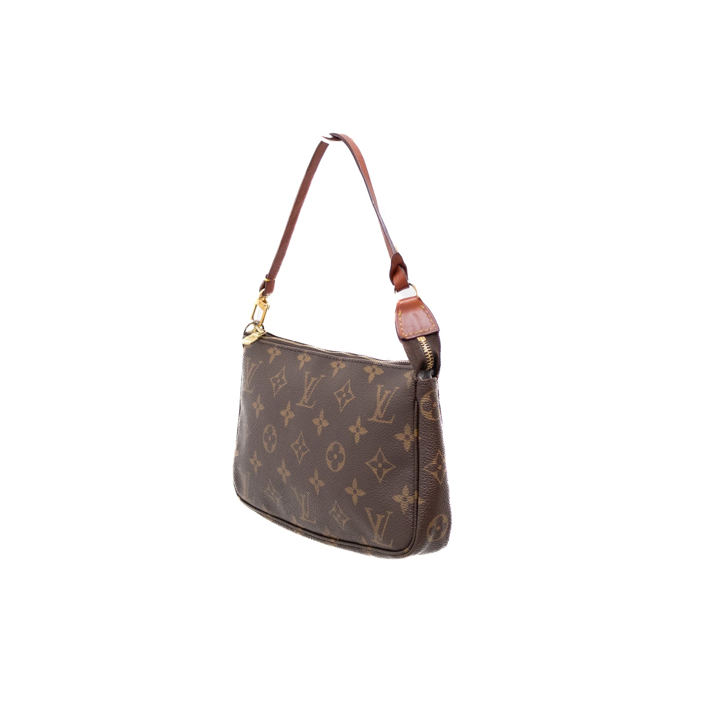 Authentic Louis Vuitton Monogram Pochette Shoulder Bag – SD0095 – Made in USA