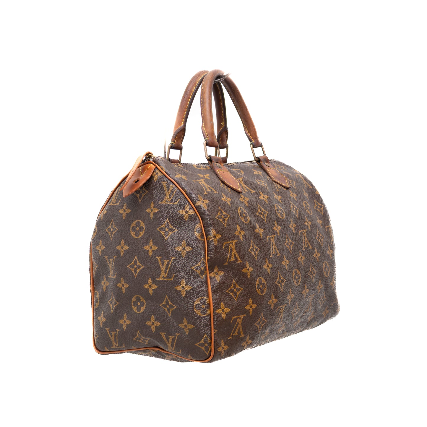 Authentic Louis Vuitton Speedy 30 Monogram Canvas Handbag – SP1904 – Made in France