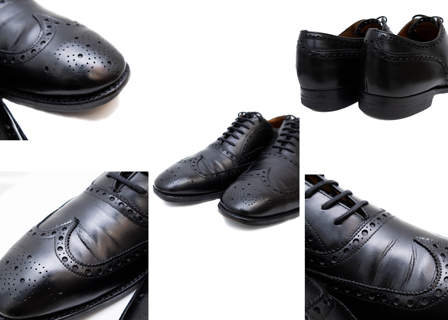 Church’s Custom Grade Leather Wingtip Shoe’s Men’s UK:10(c) Made In England