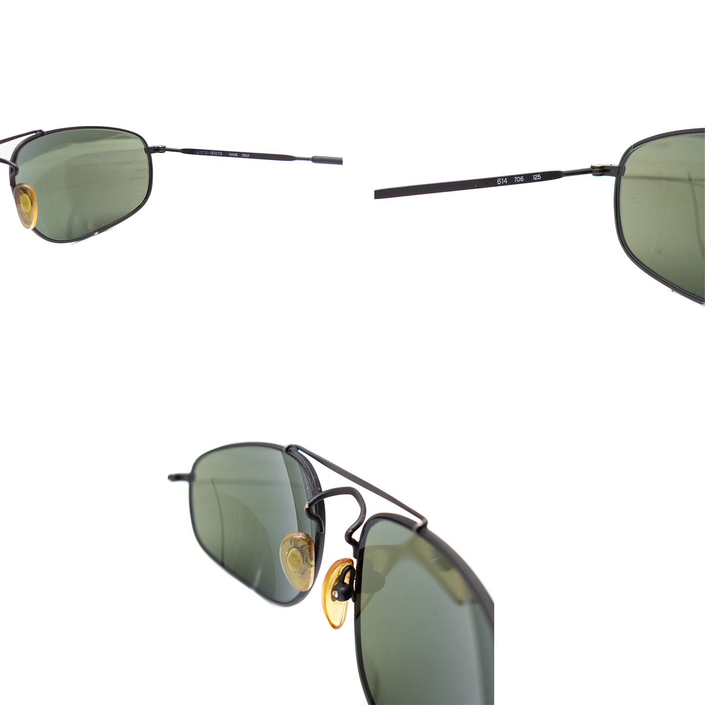 Giorgio Armani Aviator Sunglasses w/ Case