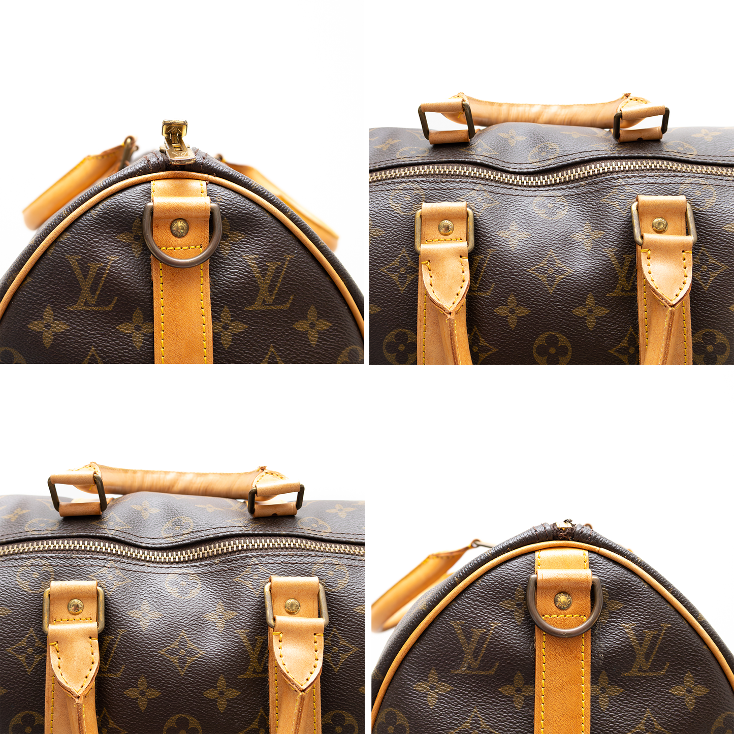 LOUIS VUITTON KEEPALL 45 DUFFLE HANDBAG MONOGRAM