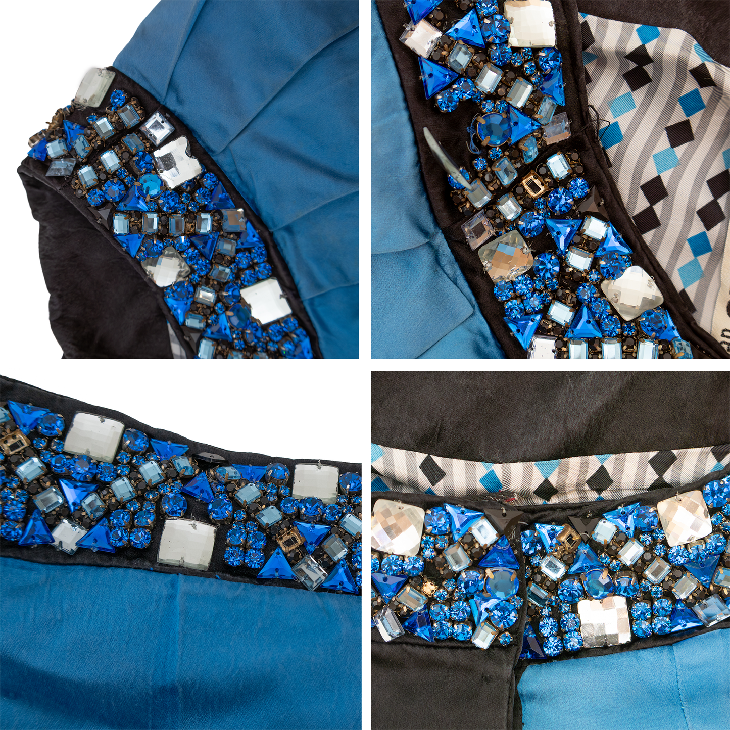 Kenzo by Antonio Marras Embellished Silk Bolero Jacket – S/S 2006 – Size FR 36