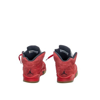 Air Jordan 5 Retro Red Suede 2017 GS University Red Black 440888-602 7Y