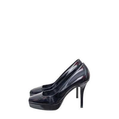 VTG Gucci Black Leather Platform Pumps Heels – Size EU 37.5/US 7.5