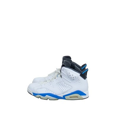 2014 Nike Air Jordan 6 Retro Sport Blue White 384664-107 Mens Size 12