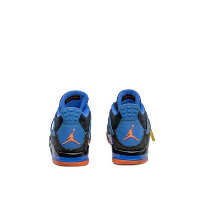 Nike Air Jordan 4 IV CAVS Knicks Black Orange Blue Size US 12 UK 11 EU 46