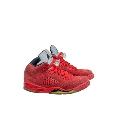 Air Jordan 5 Retro Red Suede 2017 GS University Red Black 440888-602 7Y
