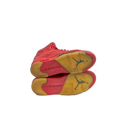 Air Jordan 5 Retro Red Suede 2017 GS University Red Black 440888-602 7Y