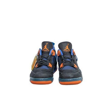 Nike Air Jordan 4 IV CAVS Knicks Black Orange Blue Size US 12 UK 11 EU 46