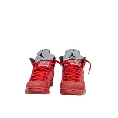 Air Jordan 5 Retro Red Suede 2017 GS University Red Black 440888-602 7Y