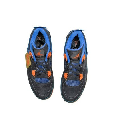 Nike Air Jordan 4 IV CAVS Knicks Black Orange Blue Size US 12 UK 11 EU 46