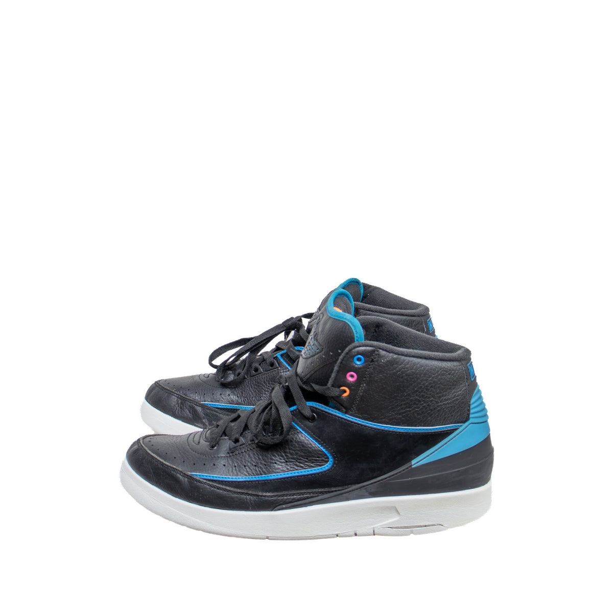 Air Jordan 2 Retro Radio Raheem 834274-014 Men US 11 Black Blue 2016