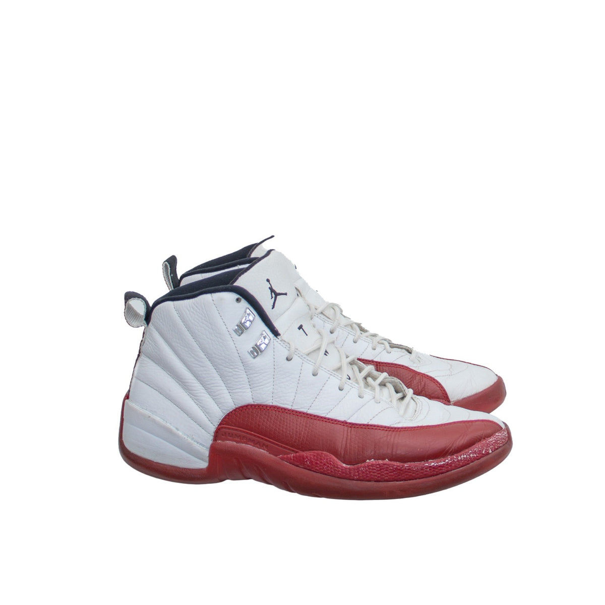 2009 Air Jordan 12 Retro Cherry 130690-110 Men US 10.5 OG Parts Restoration