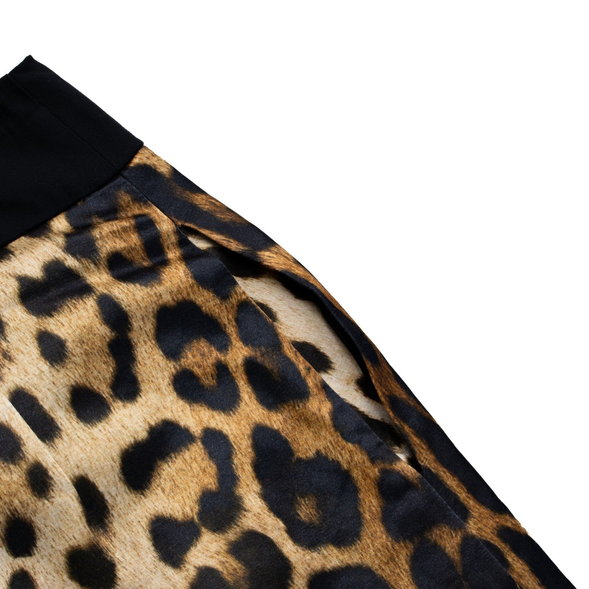 Moschino Couture Leopard Print A-Line Mini Skirt IT 38 US 4 UK 6 Button Front