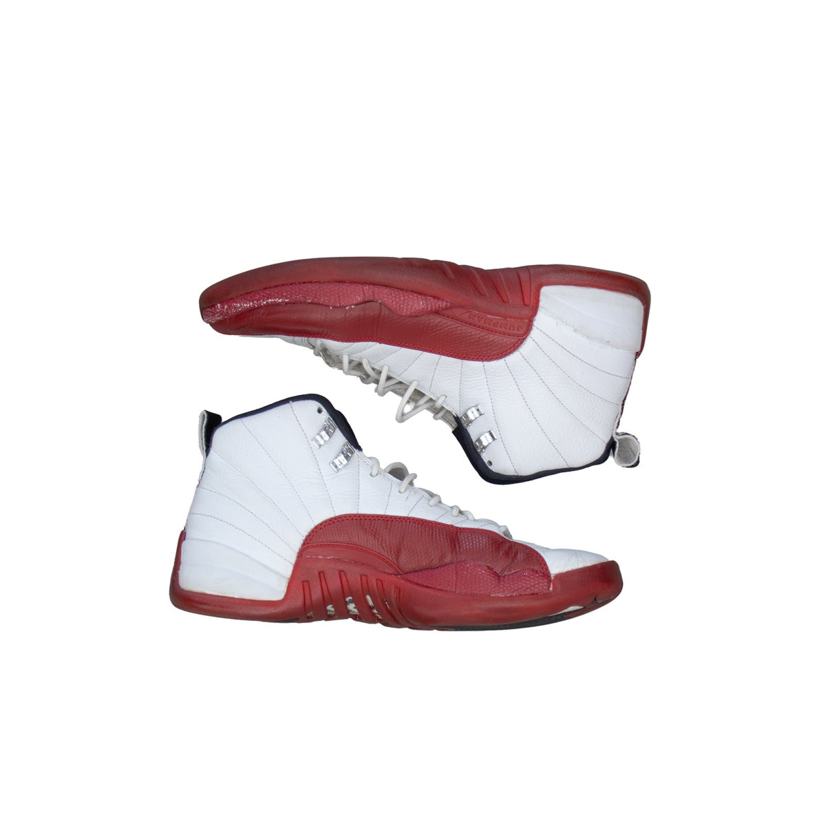 2009 Air Jordan 12 Retro Cherry 130690-110 Men US 10.5 OG Parts Restoration
