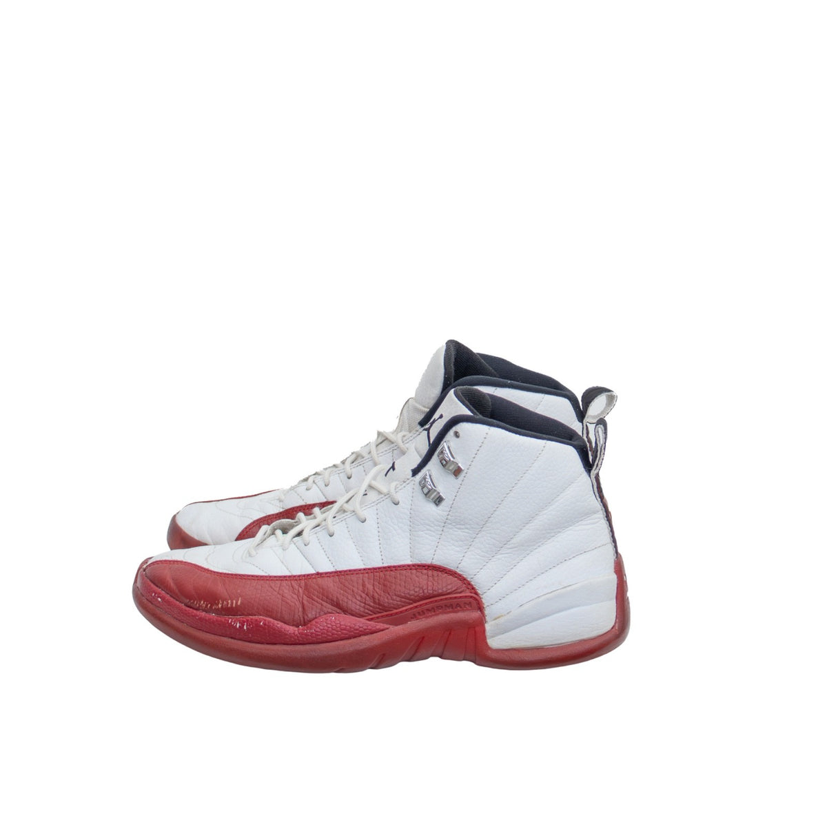 2009 Air Jordan 12 Retro Cherry 130690-110 Men US 10.5 OG Parts Restoration