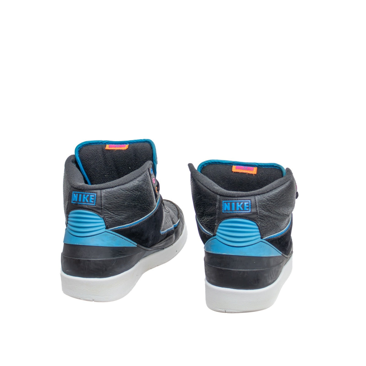 Air Jordan 2 Retro Radio Raheem 834274-014 Men US 11 Black Blue 2016