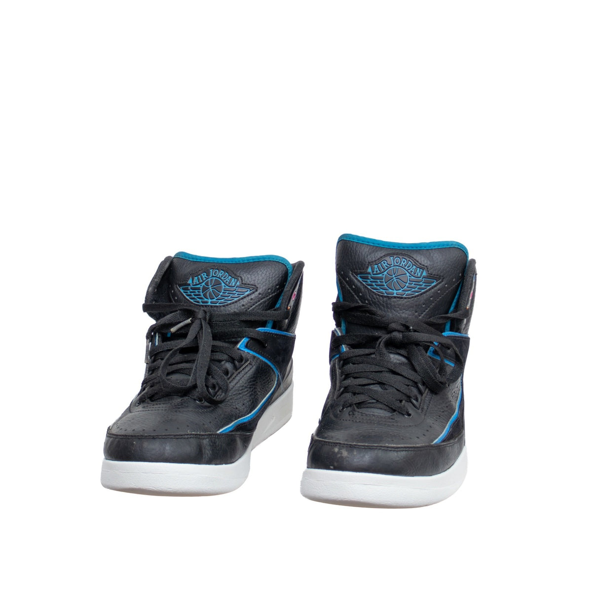 Air Jordan 2 Retro Radio Raheem 834274-014 Men US 11 Black Blue 2016