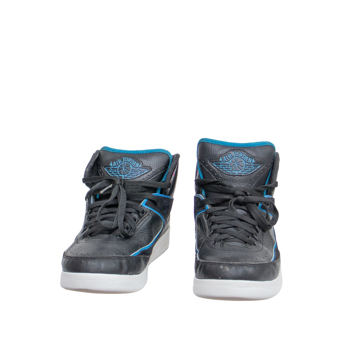Air Jordan 2 Retro Radio Raheem 834274-014 Men US 11 Black Blue 2016