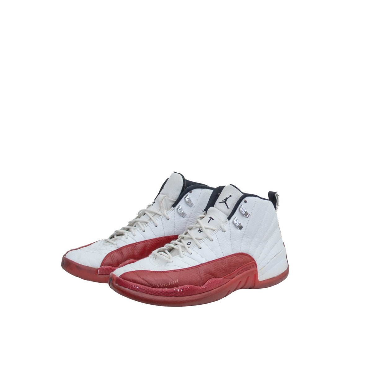 2009 Air Jordan 12 Retro Cherry 130690-110 Men US 10.5 OG Parts Restoration