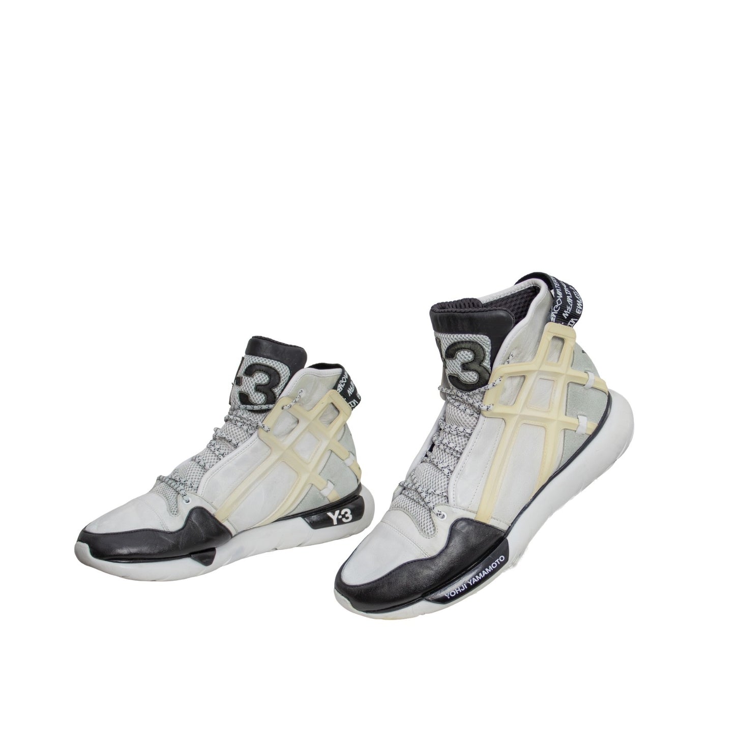 adidas Y-3 Qasa High Basketball Black White