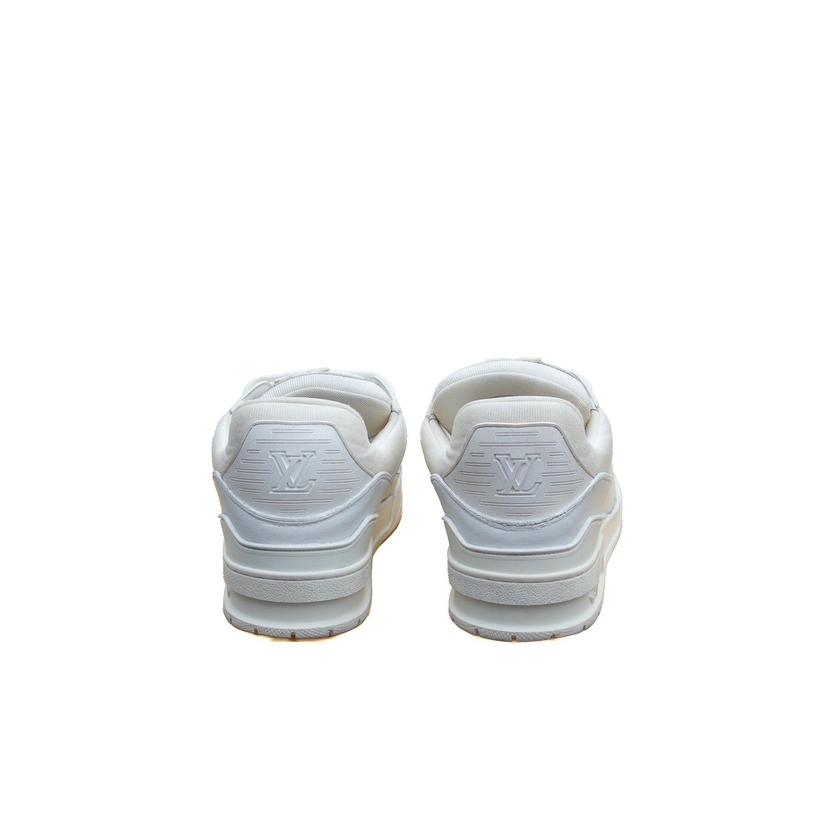 Louis Vuitton White Leather Low-Top Sneakers – UK 9 / US 10 / EU 44