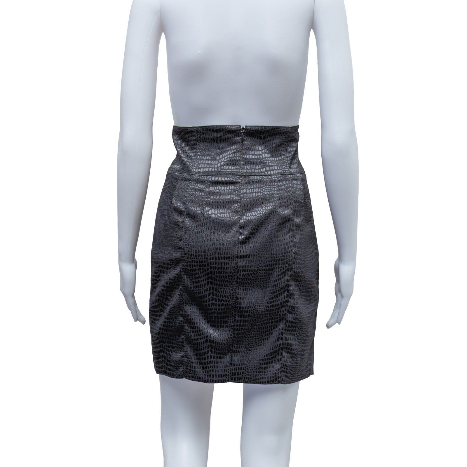 Jay Godfrey High-Waist Textured Pencil Skirt – Size M - US 6