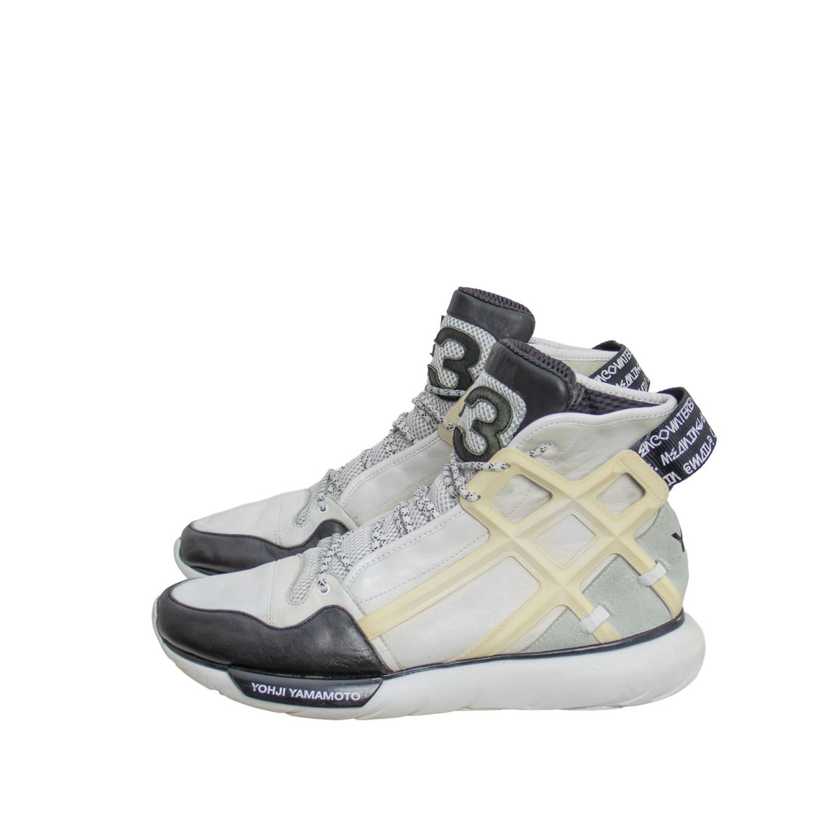 adidas Y-3 Qasa High Basketball Black White