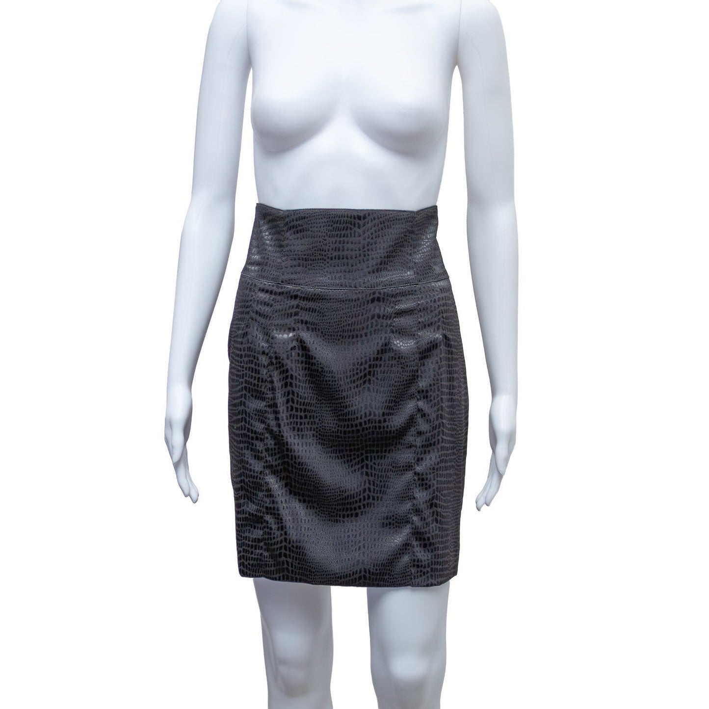 Jay Godfrey High-Waist Textured Pencil Skirt – Size M - US 6
